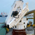 Vessel Crane 1T10M Folding Telescopic Boom Vessel Crane Safe And Smooth